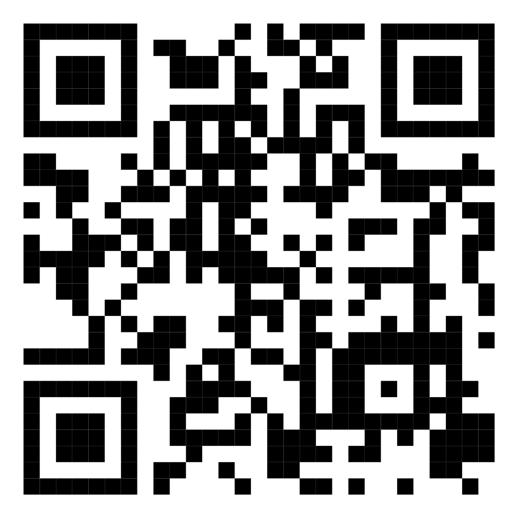 QR code vers le formulaire d'inscription des bénévoles