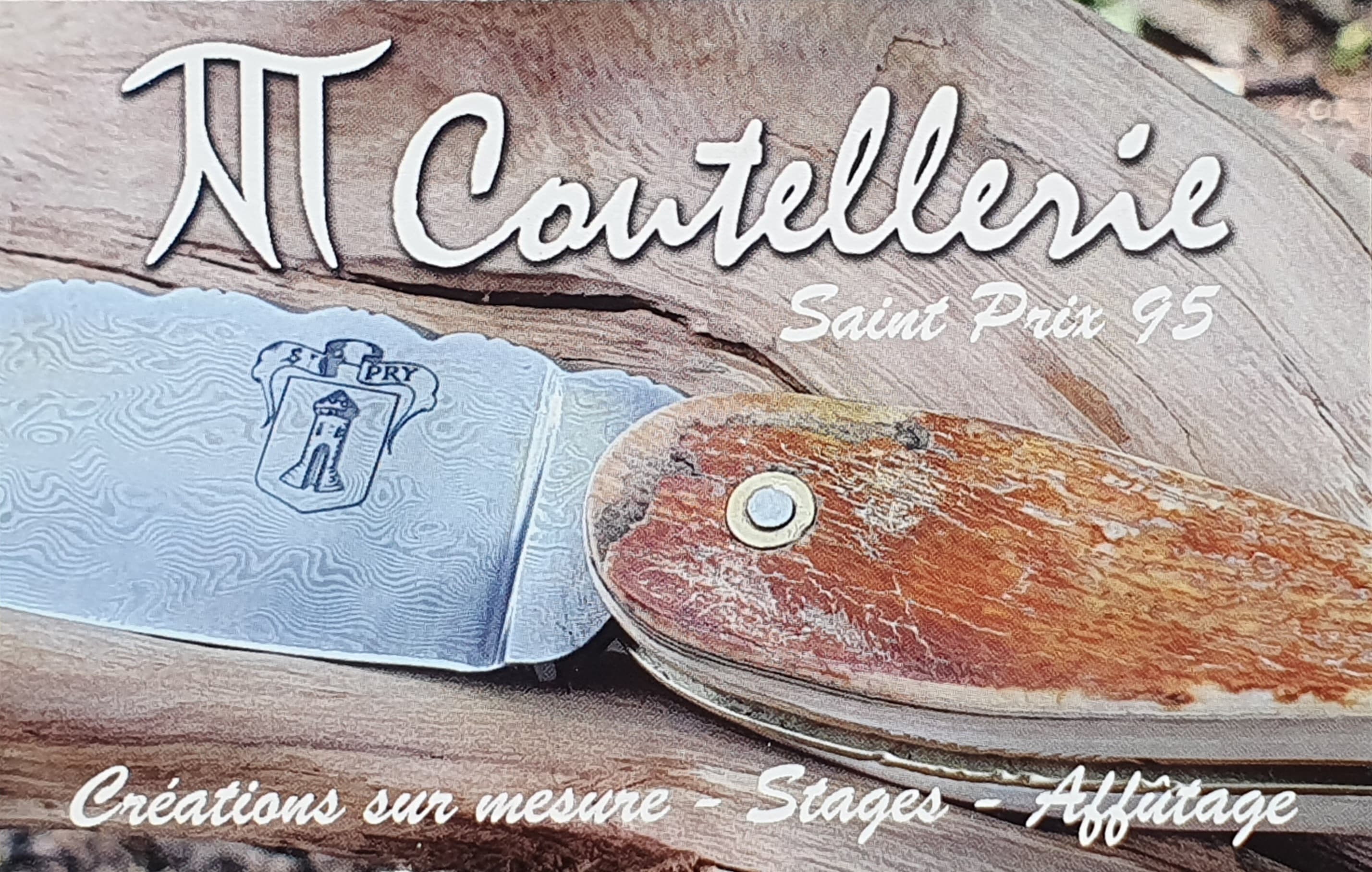 Logo NT Coutellerie — Nicolas Tiberghien